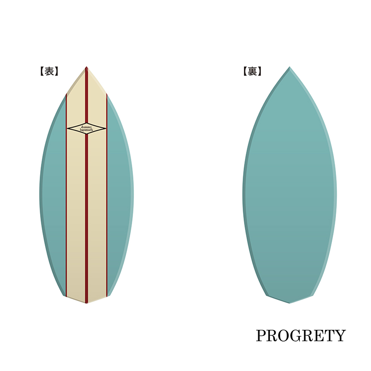 PROGRETY プログレティ バランスボード グリーン×イエロー系 Bタイプ