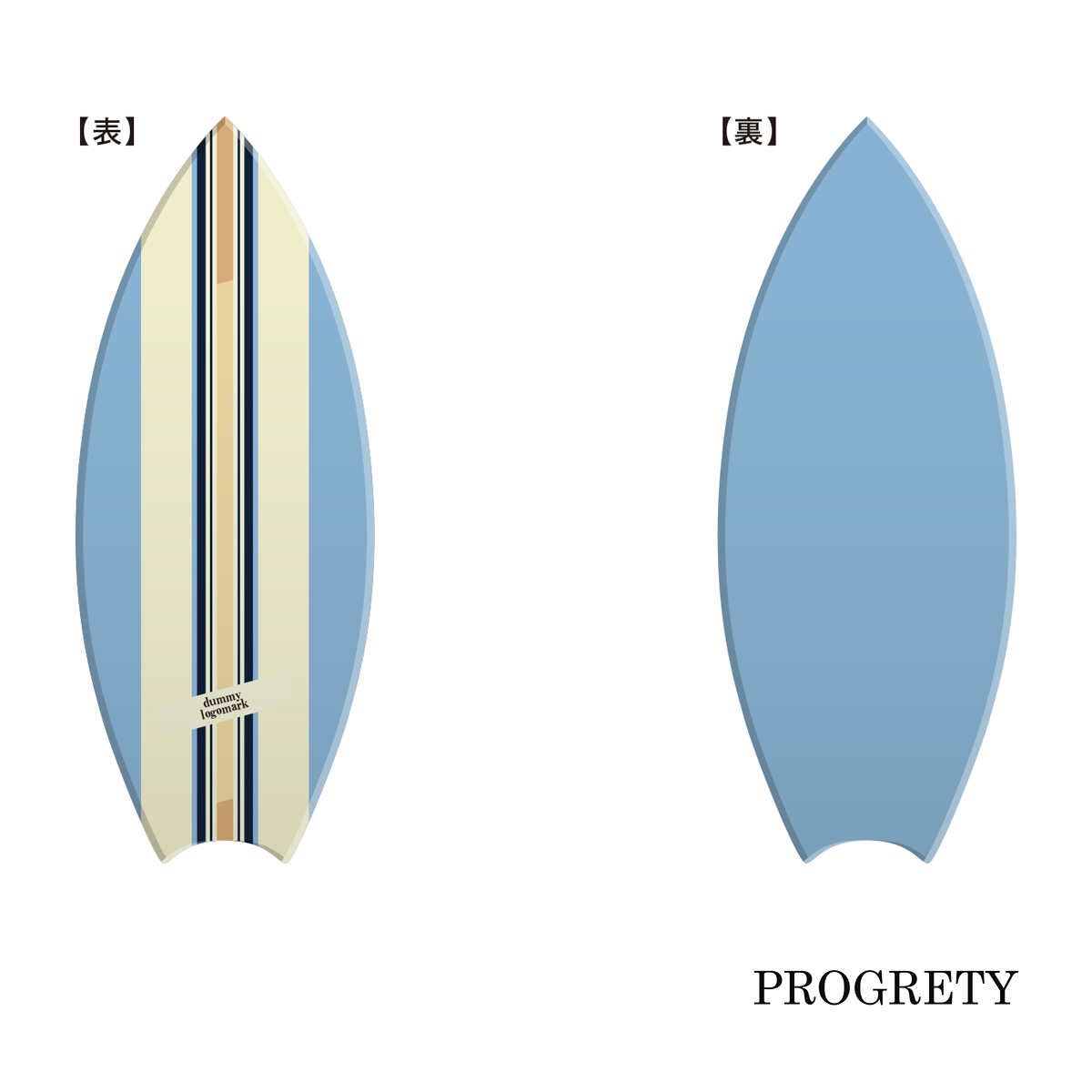 PROGRETY プログレティ バランスボード ブルー×イエロー系 Cタイプ