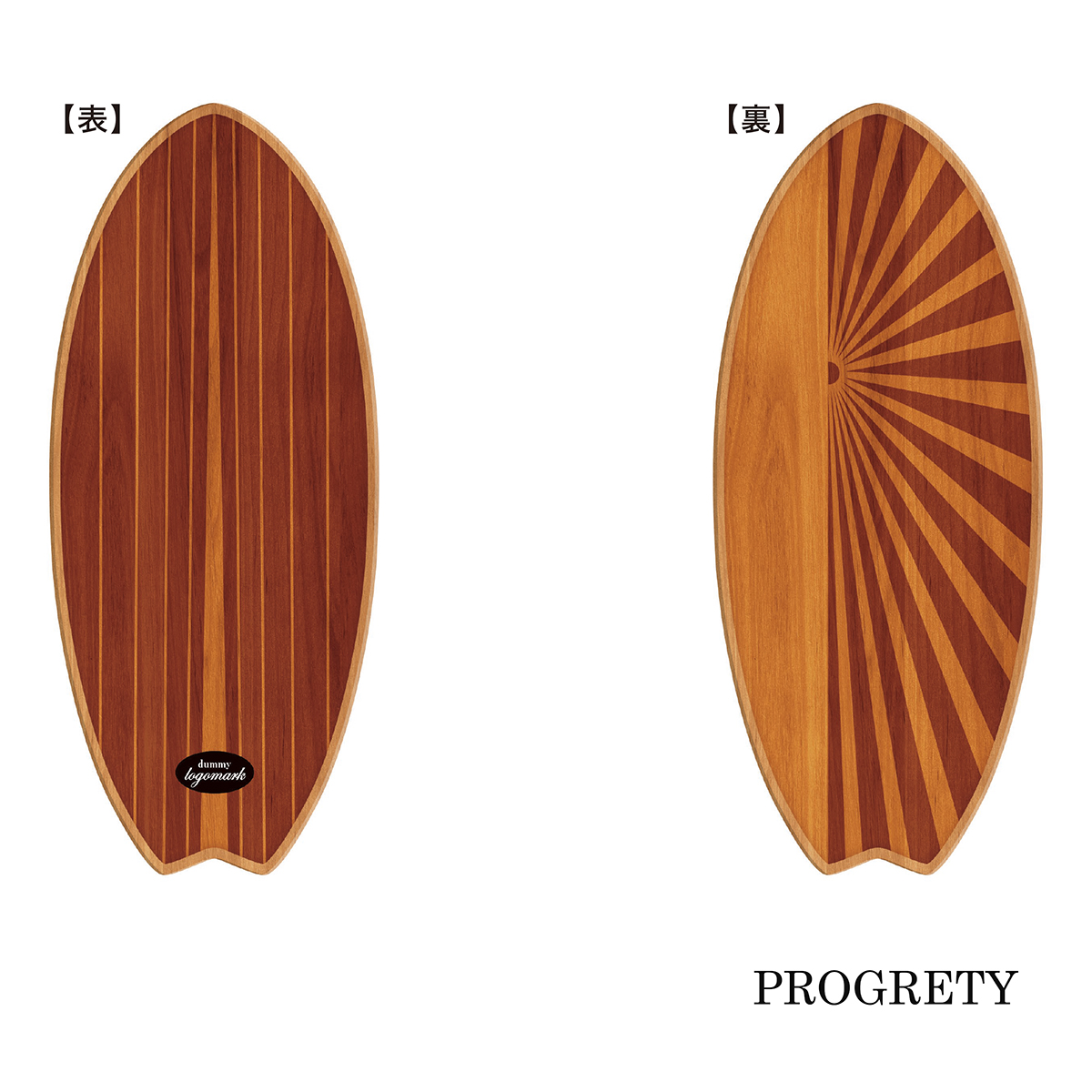 PROGRETY プログレティ バランスボード レッド×ブラウン系 Eタイプ