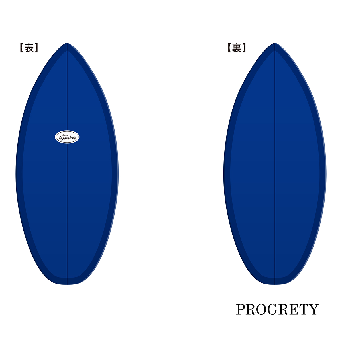PROGRETY プログレティ バランスボード ブルー系 Fタイプ