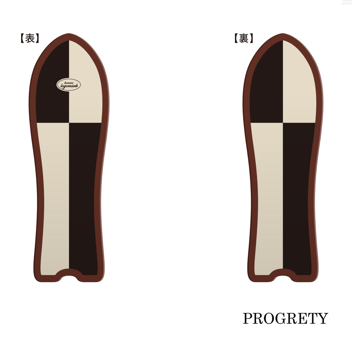 PROGRETY プログレティ バランスボード ブラック×クリーム系 Gタイプ