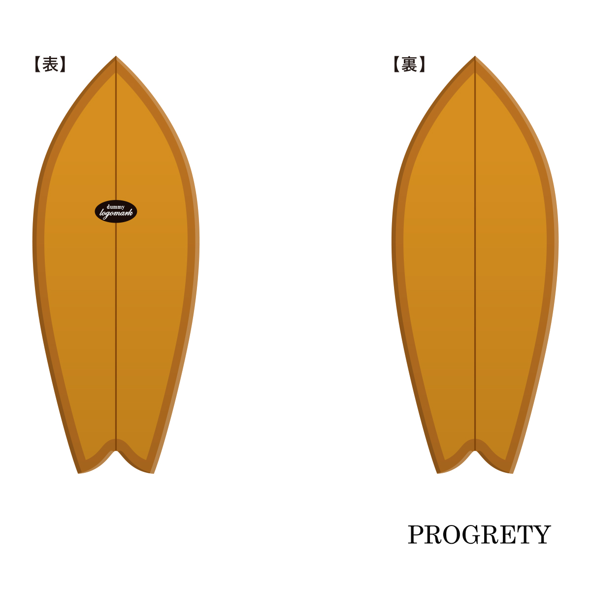 PROGRETY プログレティ バランスボード ブラウン系 Aタイプ