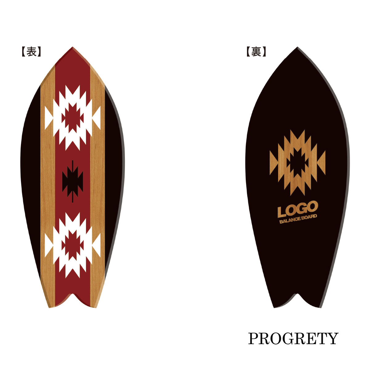 PROGRETY プログレティ バランスボード ４色 Aタイプ