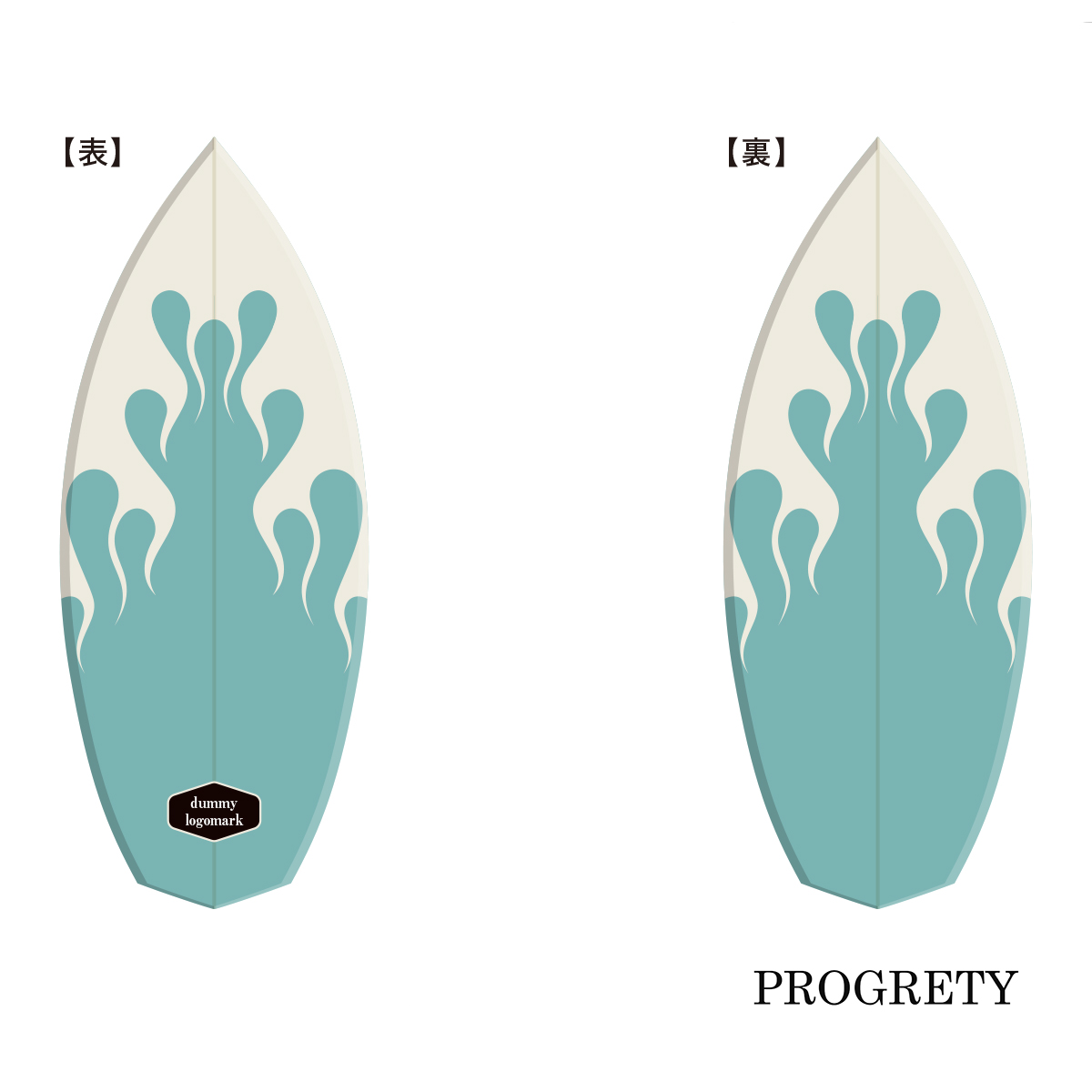 PROGRETY プログレティ バランスボード グリーン×クリーム系 Bタイプ